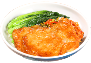 鸡排饭